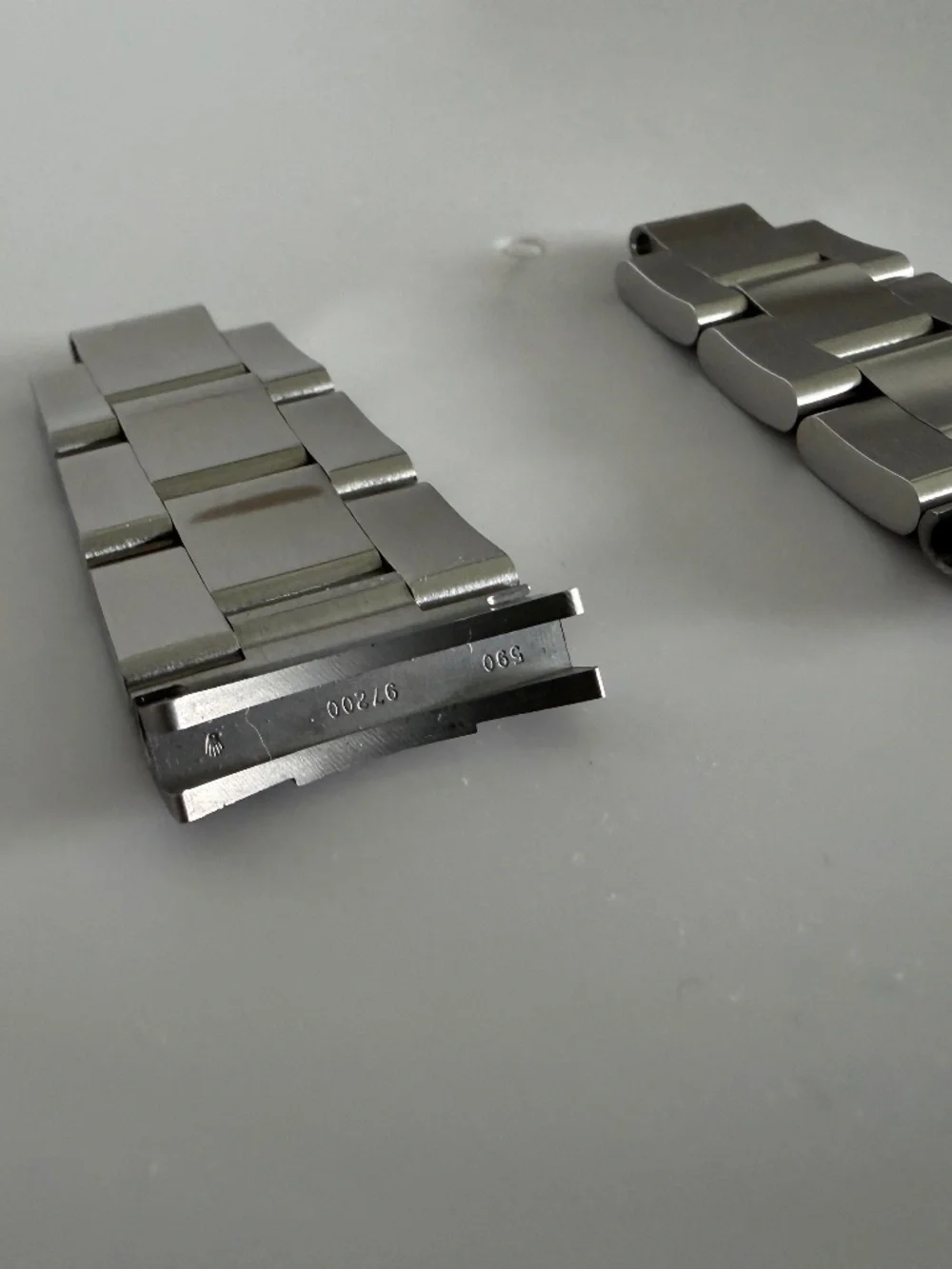 904L Oyster 97200 SEL Bracelet Segment Rolex 40mm Submariner Watch 114060 116610